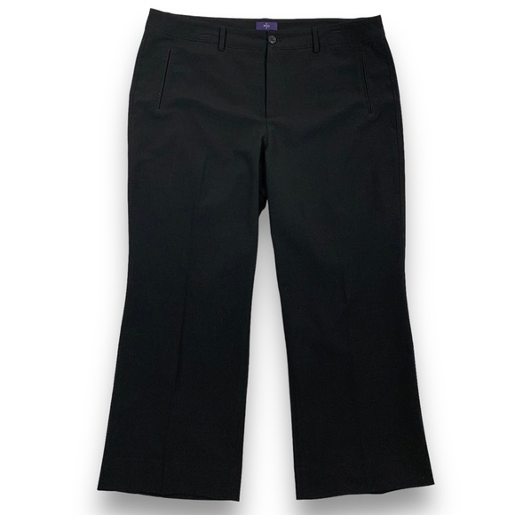 NYDJ Pants & Jumpsuits Nydj Black Pants Straight Leg Lift X Tuck